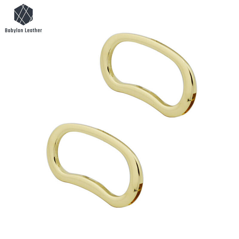 Oval Creative Fashion Bag Metal Handle 108.5*51.5mm-4 3/10