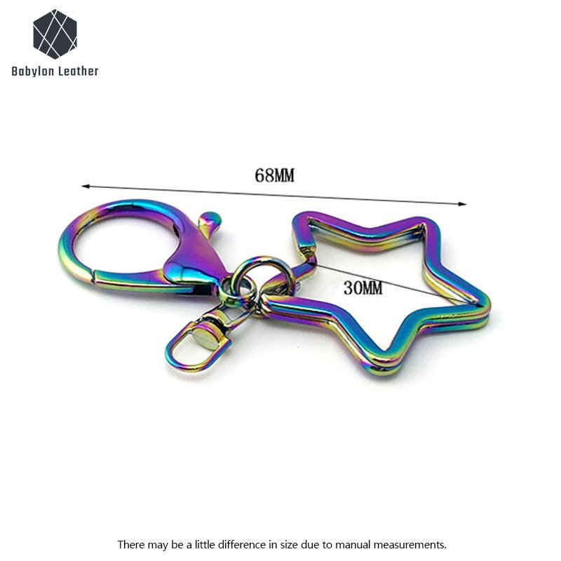 Rainbow Lobster Snap Hook Shaped Key Buckle（2 PACK） - Babylon LeatherBabylon LeatherSKC-005