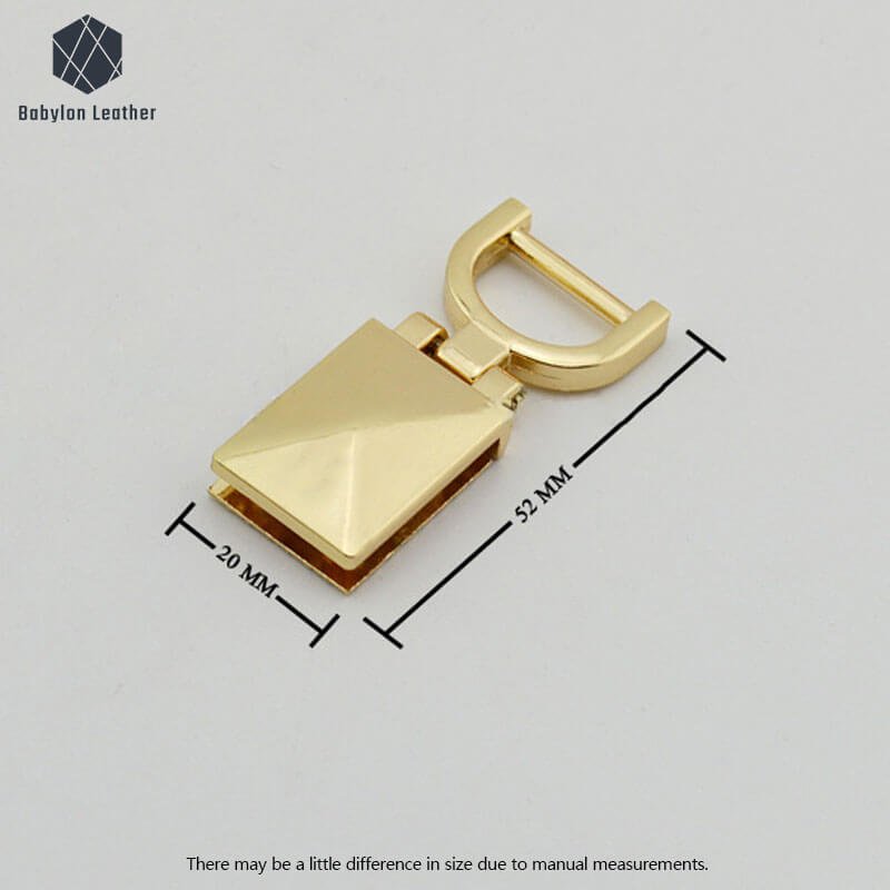 Rectangle Interlayer Style Bag Connector Strap Buckle（2 PACK） - Babylon LeatherBabylon LeatherCSB-032