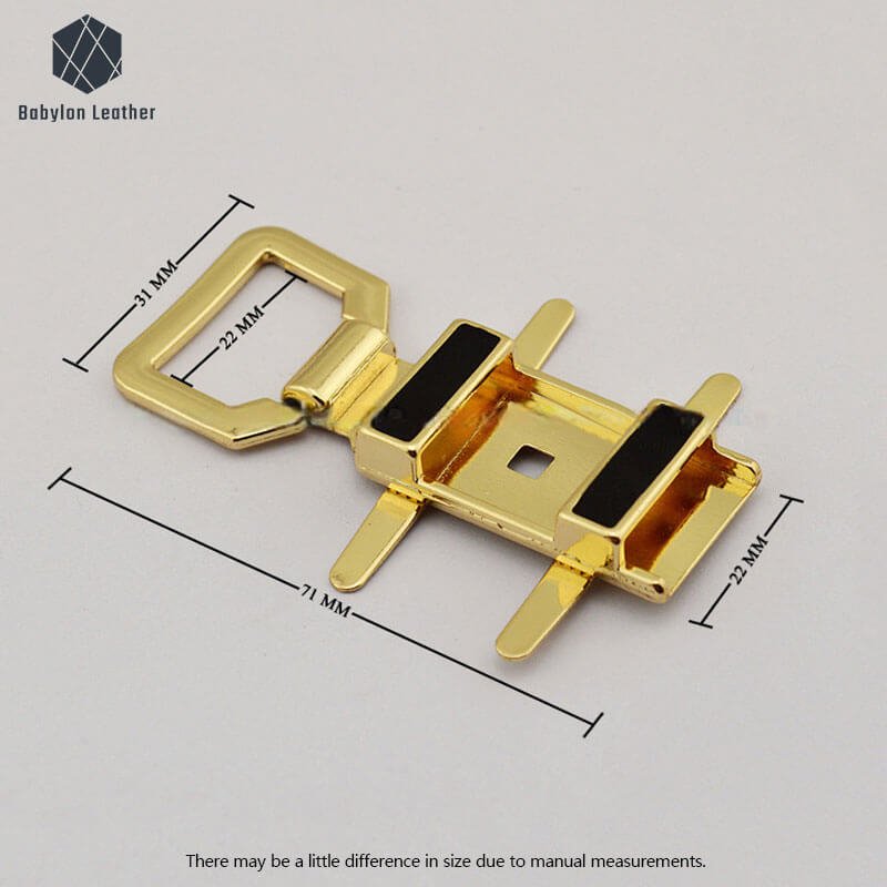 Resin Creative Decorative Connector Strap Buckle（2 PACK） - Babylon LeatherBabylon LeatherCSB-059