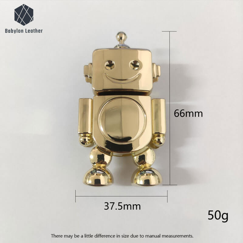 Robot Shape Creative Press Thumb Lock（1 PACK） - Babylon LeatherBabylon LeatherSPTL-021