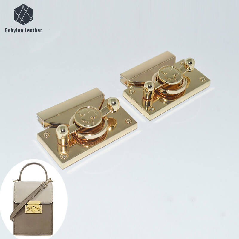 Rotary Mechanism Double Twist Lock Turn Flip Lock（1 PACK） - Babylon LeatherBabylon LeatherTFL - 042 - M