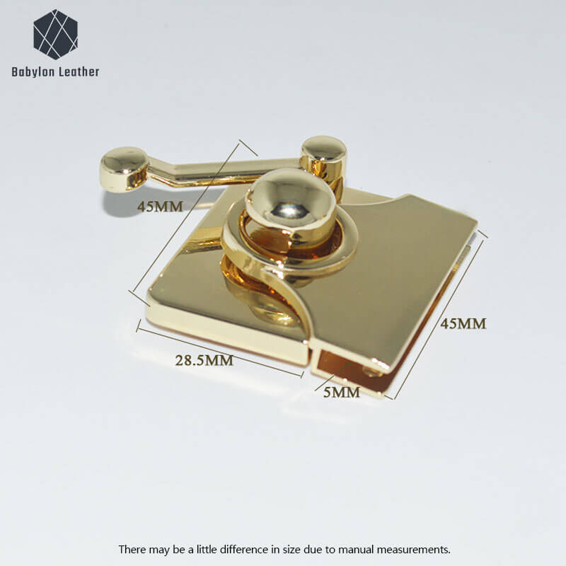 Rotary Mechanism Double Twist Lock Turn Flip Lock（1 PACK） - Babylon LeatherBabylon LeatherTFL - 042 - M