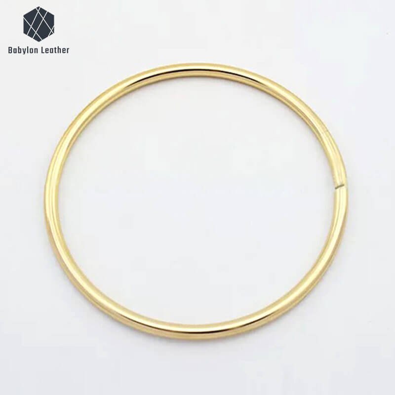 Round Fashion Bag Metal Handle 156mm-6 1/10"（2 PACK） - Babylon LeatherBabylon LeatherMH-007