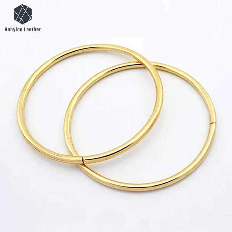 Round Fashion Bag Metal Handle 156mm-6 1/10