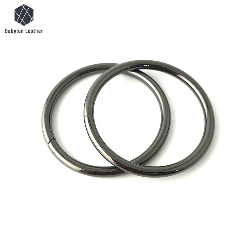 Round Lron Wire Ring Metal Handle 50mm-2"（2 PACK） - Babylon LeatherBabylon LeatherMH-027