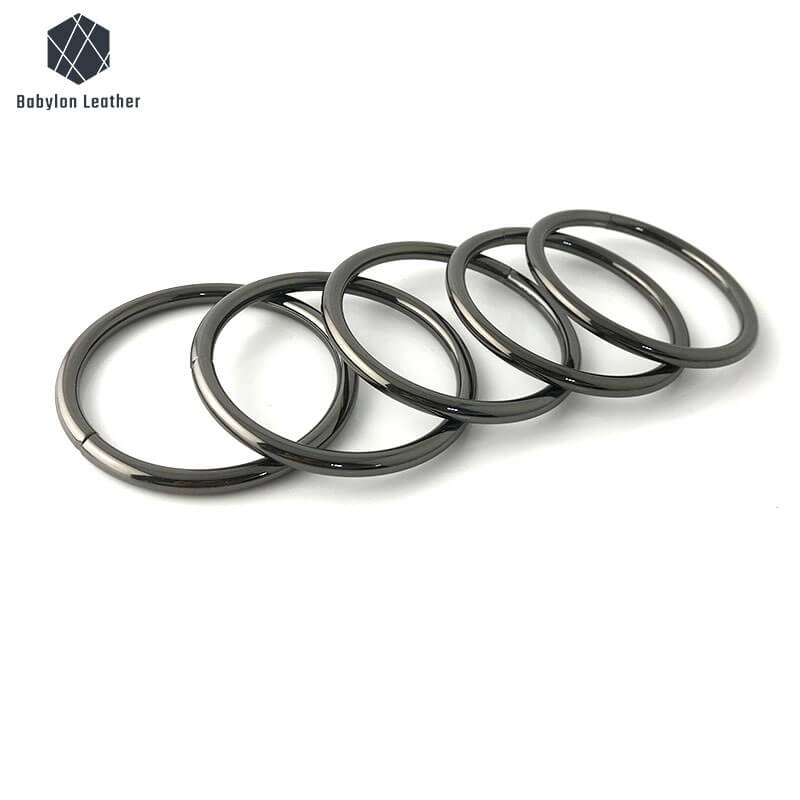 Round Lron Wire Ring Metal Handle 50mm-2"（2 PACK） - Babylon LeatherBabylon LeatherMH-027