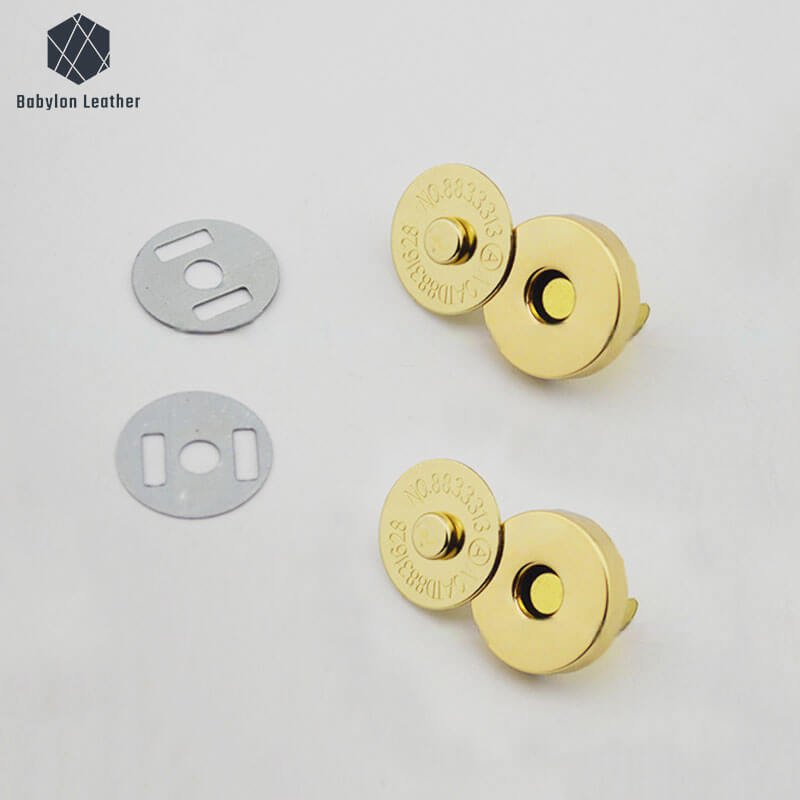 Round Super Strong Magnetic Closure Clasp Magnetically Operated Lock - Babylon LeatherBabylon LeatherMOL-014-1 PACK
