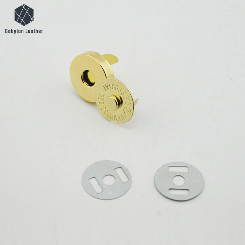 Round Super Strong Magnetic Closure Clasp Magnetically Operated Lock - Babylon LeatherBabylon LeatherMOL-014-1 PACK