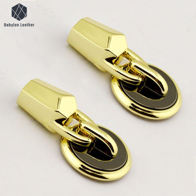 Round Two Tone Fashion Bag Connector Strap Buckle（2 PACK） - Babylon LeatherBabylon LeatherCSB-082
