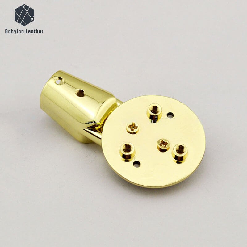 Round Two Tone Fashion Bag Connector Strap Buckle（2 PACK） - Babylon LeatherBabylon LeatherCSB-082
