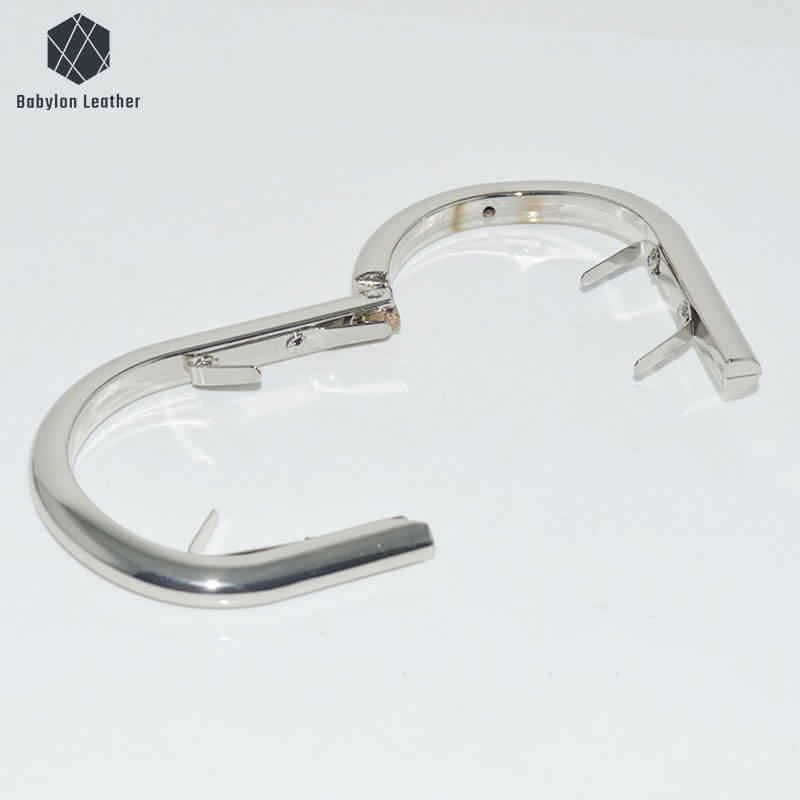 Safety Pin Shape Creative Metal Handle 110*68.5mm-4 3/10"*2 7/10"（1 PACK） - Babylon LeatherBabylon LeatherMH-016