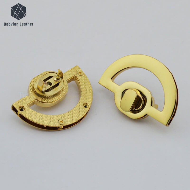 Semicircular Shape Creative Bag Lock Twist Lock（1 PACK） - Babylon LeatherBabylon LeatherTL-091