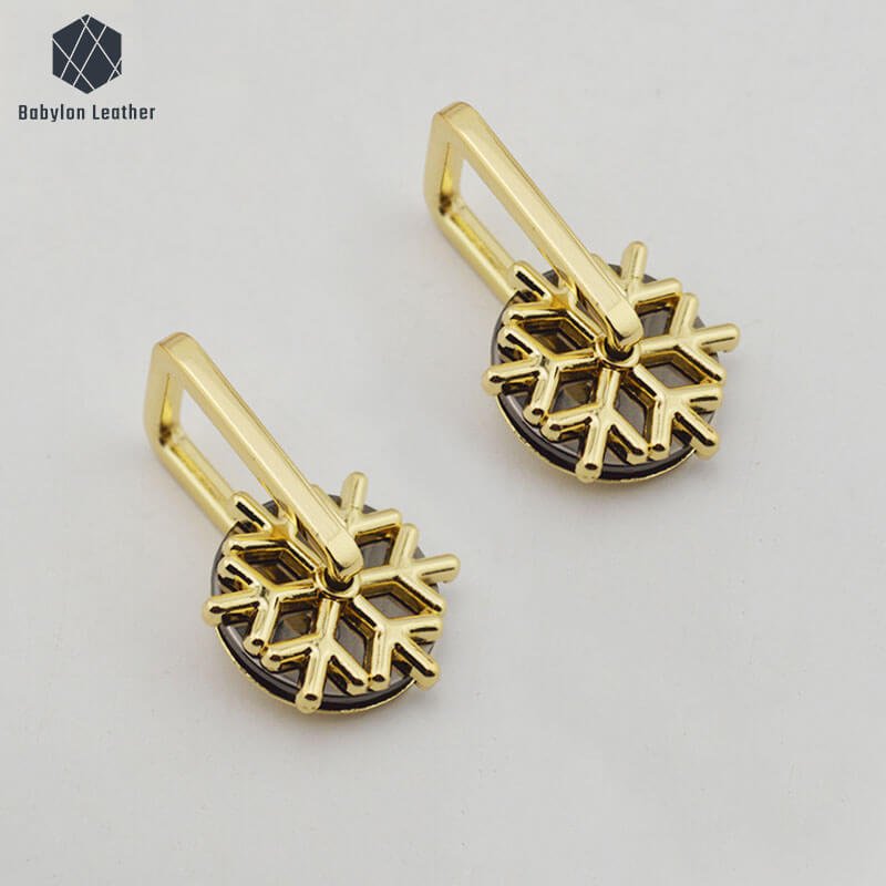 Snowflake Pattern Fashion Bag Connector Strap Buckle（2 PACK） - Babylon LeatherBabylon LeatherCSB-100