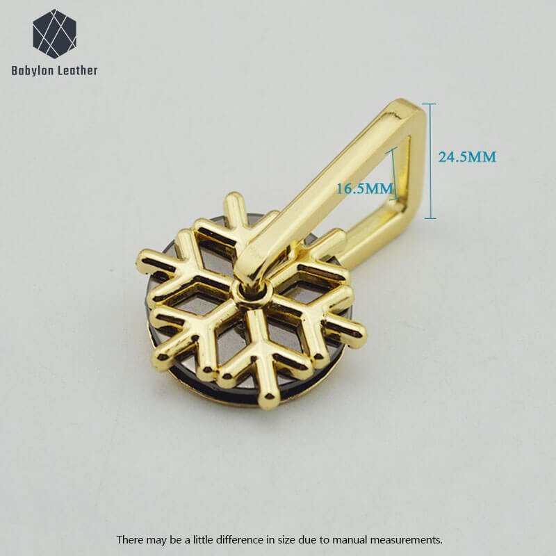 Snowflake Pattern Fashion Bag Connector Strap Buckle（2 PACK） - Babylon LeatherBabylon LeatherCSB-100