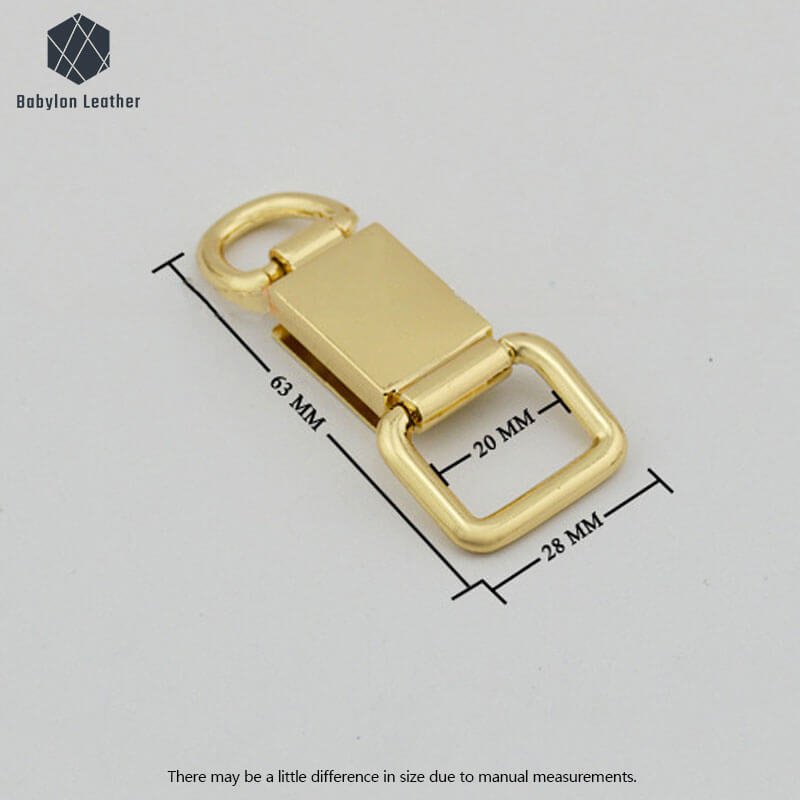 Square Creative Bag Handle Connector Strap Buckle（2 PACK） - Babylon LeatherBabylon LeatherCSB-036
