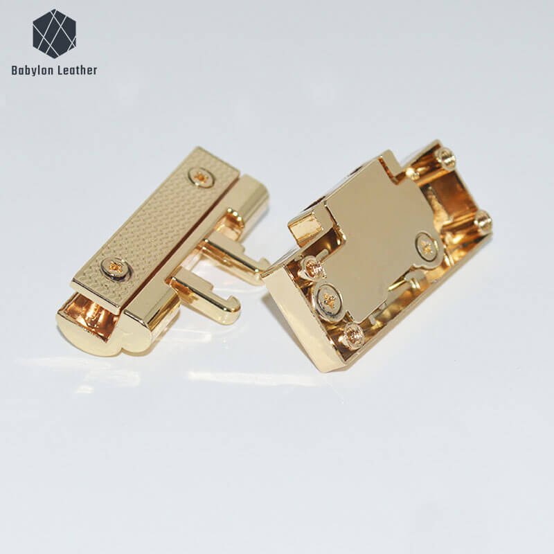 Square Insert Lock Bag Closure Lock Press Thumb Lock - Babylon LeatherBabylon LeatherSPTL-026-1 PACK