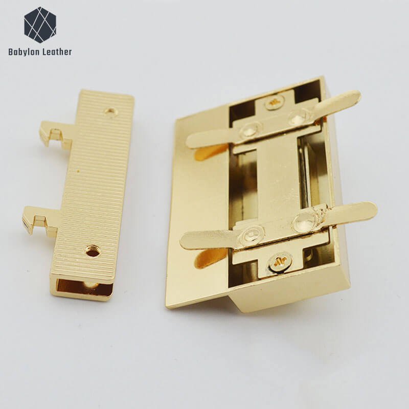 Square Insert Lock Fashion Press Thumb Lock（1 PACK） - Babylon LeatherBabylon LeatherSPTL-023-1 PACK
