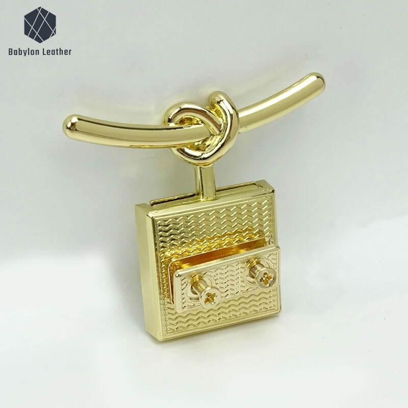 Square Knot Design Creative Press Thumb Lock（1 PACK） - Babylon LeatherBabylon LeatherSPTL - 051