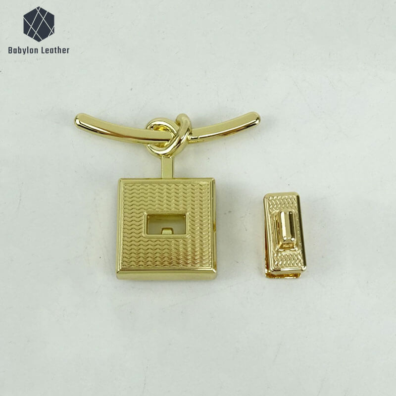 Square Knot Design Creative Press Thumb Lock（1 PACK） - Babylon LeatherBabylon LeatherSPTL - 051