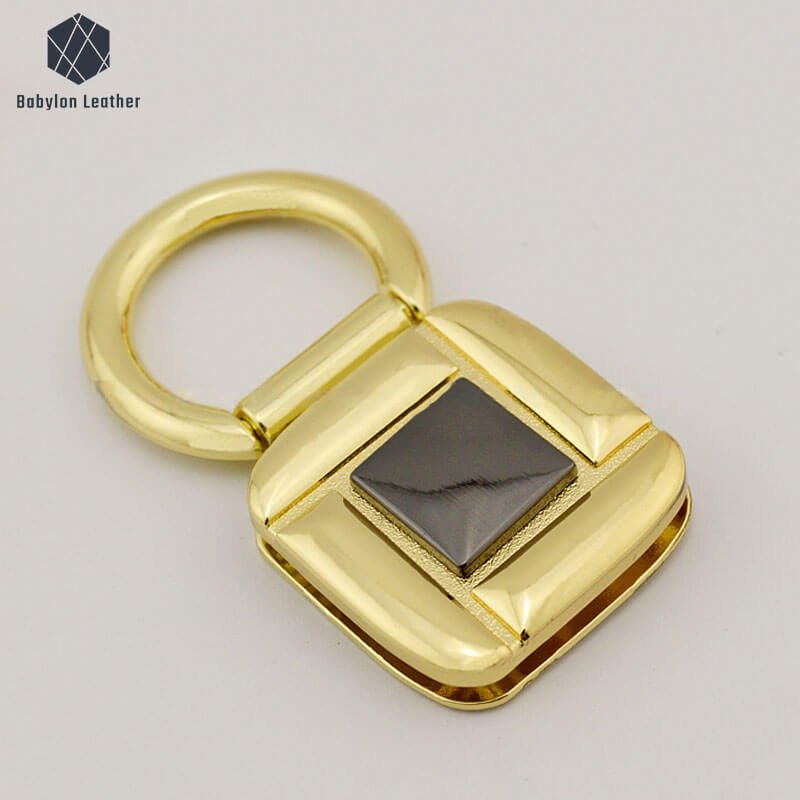 Square Two Tone Bag Creative Connector Strap Buckle（2 PACK） - Babylon LeatherBabylon LeatherCSB-055