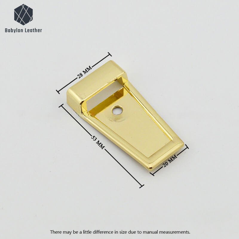 Trapezoid Creative Decorative Buckle Connector Strap Buckle（2 PACK） - Babylon LeatherBabylon LeatherCSB-053