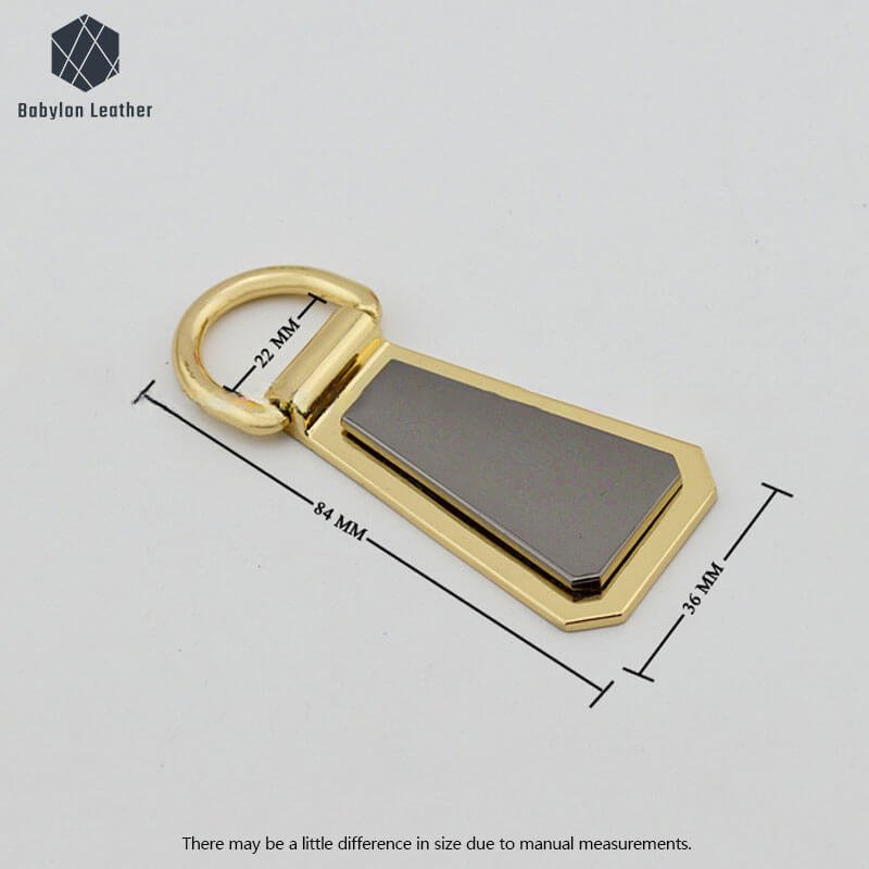 Trapezoid Two Tone Creative Connector Strap Buckle（2 PACK） - Babylon LeatherBabylon LeatherCSB-048