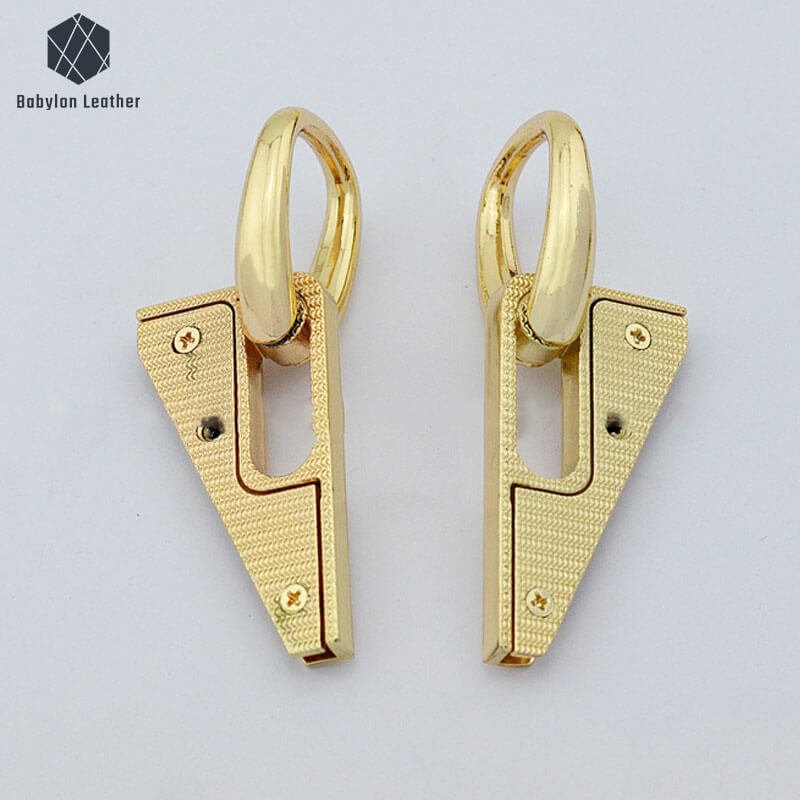 Triangle Shape Creative Fashion Connector Strap Buckle（2 PACK） - Babylon LeatherBabylon LeatherCSB-012