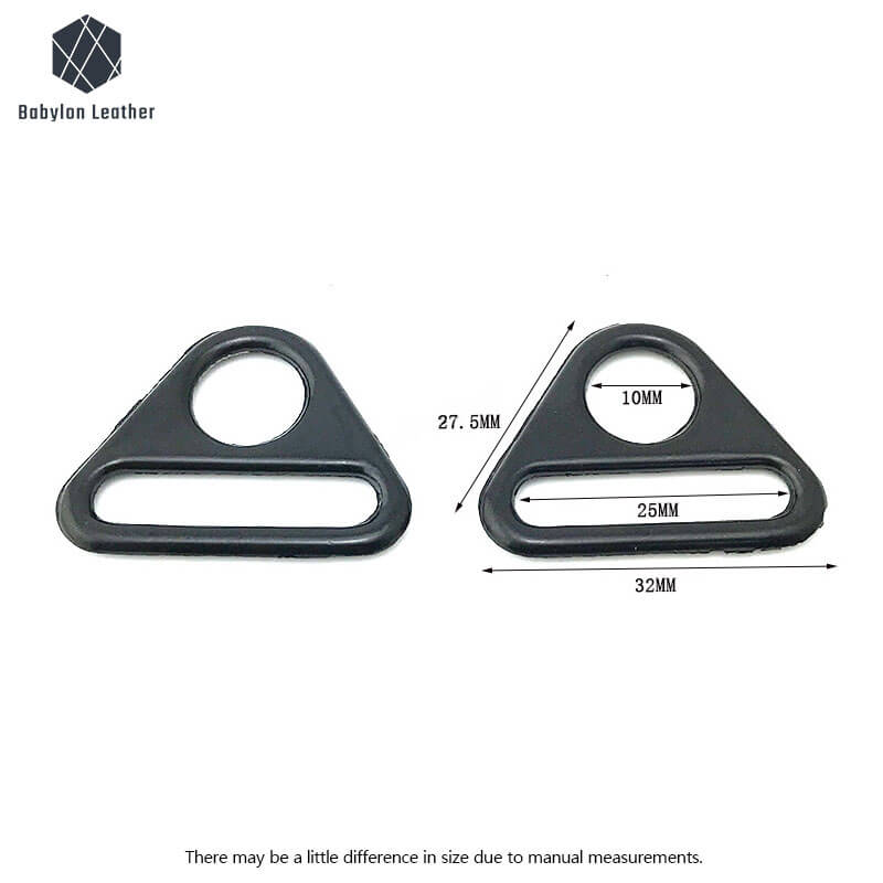 Triangular Shoulder Strap Adjuster Buckle Connector Strap Buckle（2 PACK） - Babylon LeatherBabylon LeatherCSB - 127 - S