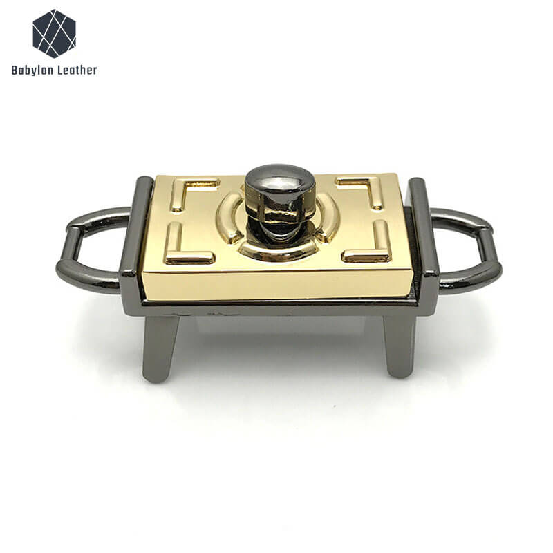 Two Tone Bag Fashion Decorative Twist Lock（1 PACK） - Babylon LeatherBabylon LeatherTL-085