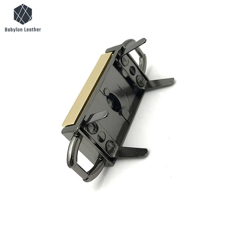 Two Tone Bag Fashion Decorative Twist Lock（1 PACK） - Babylon LeatherBabylon LeatherTL-085