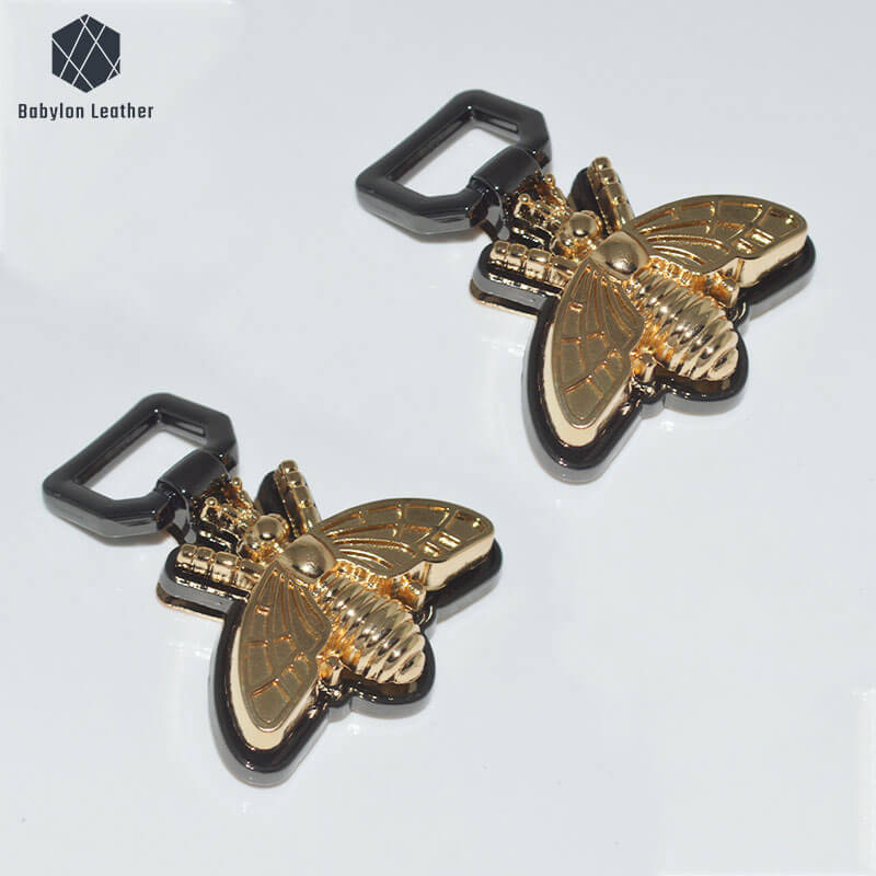Two Tone Bee Creative Connector Strap Buckle（2 PACK） - Babylon LeatherBabylon LeatherCSB-096