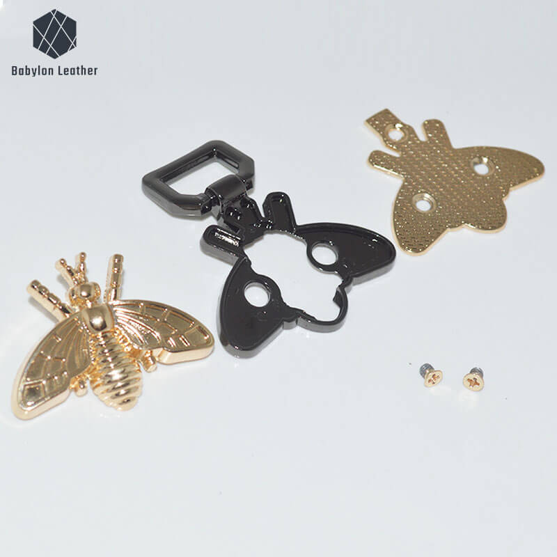 Two Tone Bee Creative Connector Strap Buckle（2 PACK） - Babylon LeatherBabylon LeatherCSB-096