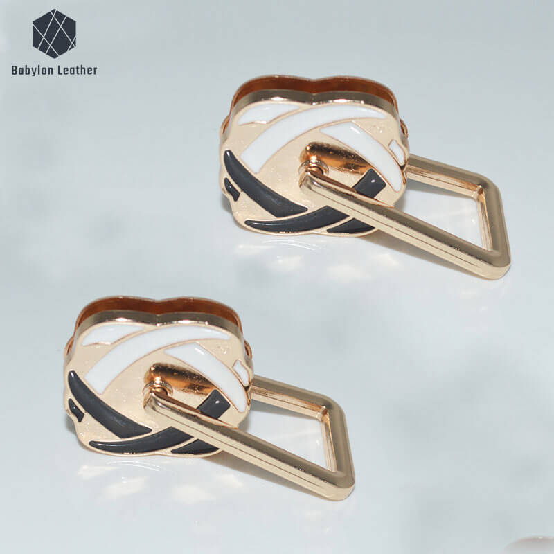 Two Tone Drop Glue Creative Connector Strap Buckle（2 PACK） - Babylon LeatherBabylon LeatherCSB-097