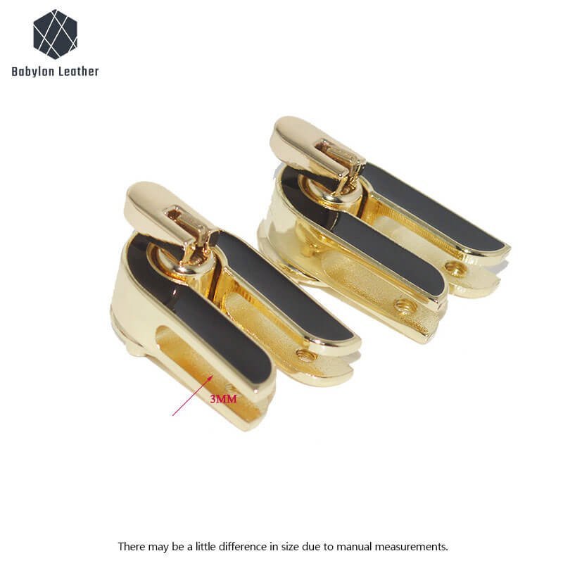U Shaped Resin Creative Bag Turn Flip Lock - Babylon LeatherBabylon LeatherTFL - 009 - 1 PACK