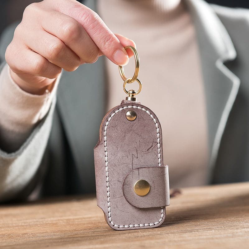 BABYLON™ Car Key Case Leather DIY Kit Smart - Babylon LeatherBabylon LeatherLZ30-Black-Fog Wax Leather