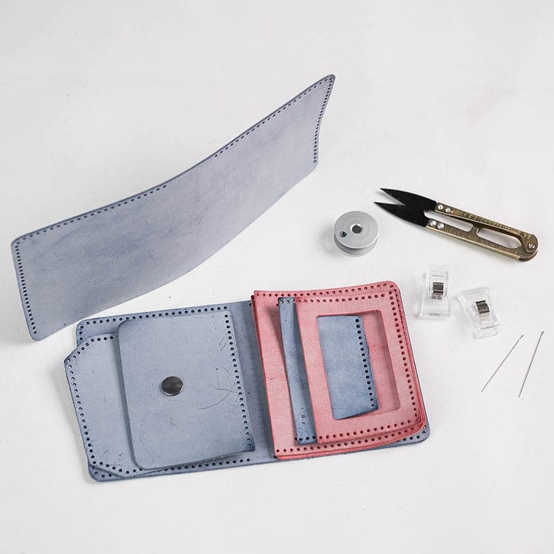 DIY Leather Wallet Kit Father's Gift