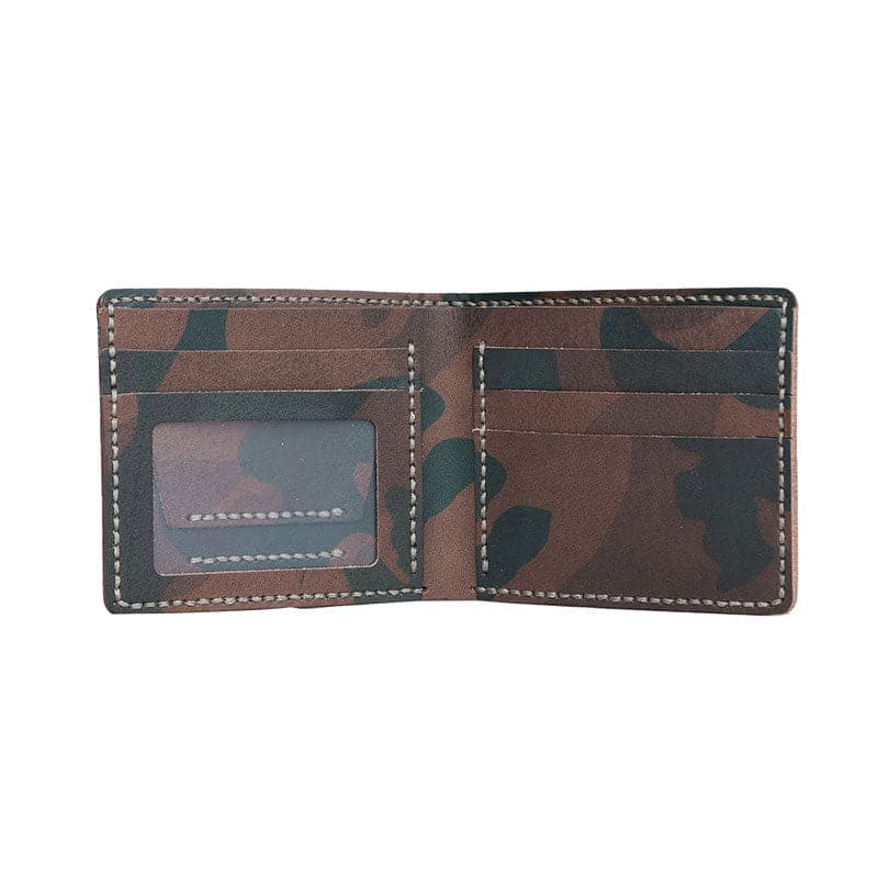 BABYLON™ DIY Wallet for Him Leather Mens Wallet - Babylon LeatherBabylon LeatherLZ03-Yellow - Fog Wax Leather-Card Slot