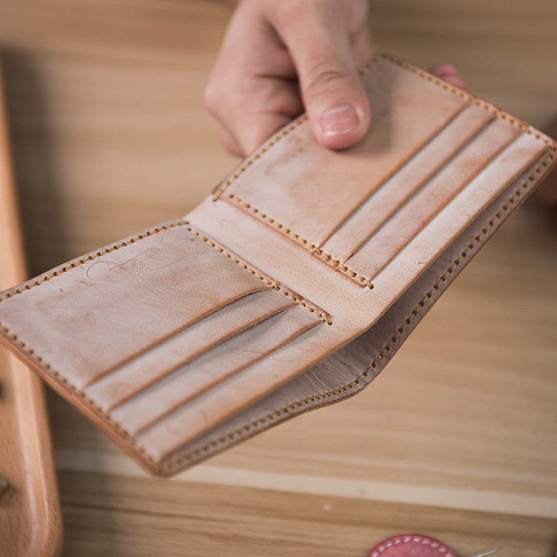 DIY Leather Wallet Kit Father's Gift