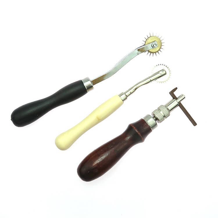 1Set Leather Working Tools Stitching Kit With Waxed Thread Groover Awl for  Beginners Professionals DIY Craft