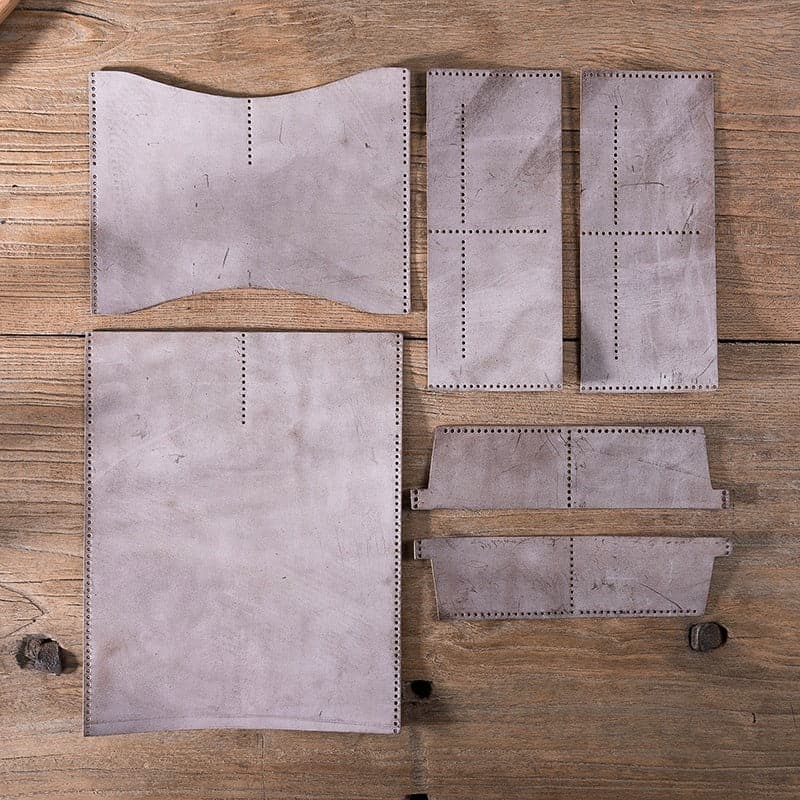 BABYLON™ Leather Wallet DIY Kit Long Wallet - Babylon LeatherBabylon LeatherLZ09-Coffee-Fog Wax Leather