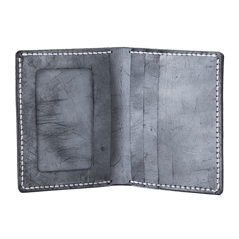 BABYLON™ Mens Wallet kit Leather Gift for Him - Babylon LeatherBabylon LeatherLZ04-Pink-Fog Wax