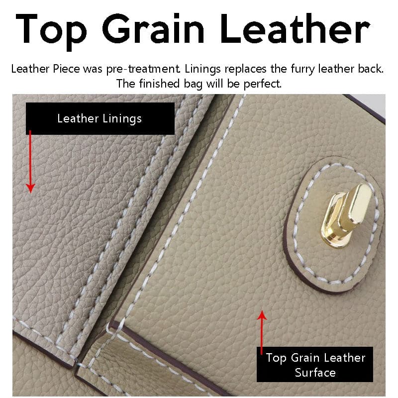 Full Grain Leather Bags - full grain leather vs top grain leather - what's  the difference? - YouTube