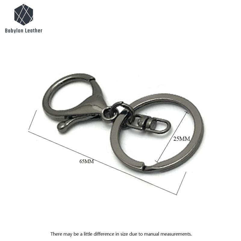 Bag Accessories Swivel Lobster Snap Hook Keychain 25mm/1"（2 PACK） - Babylon LeatherBabylon LeatherKC-003