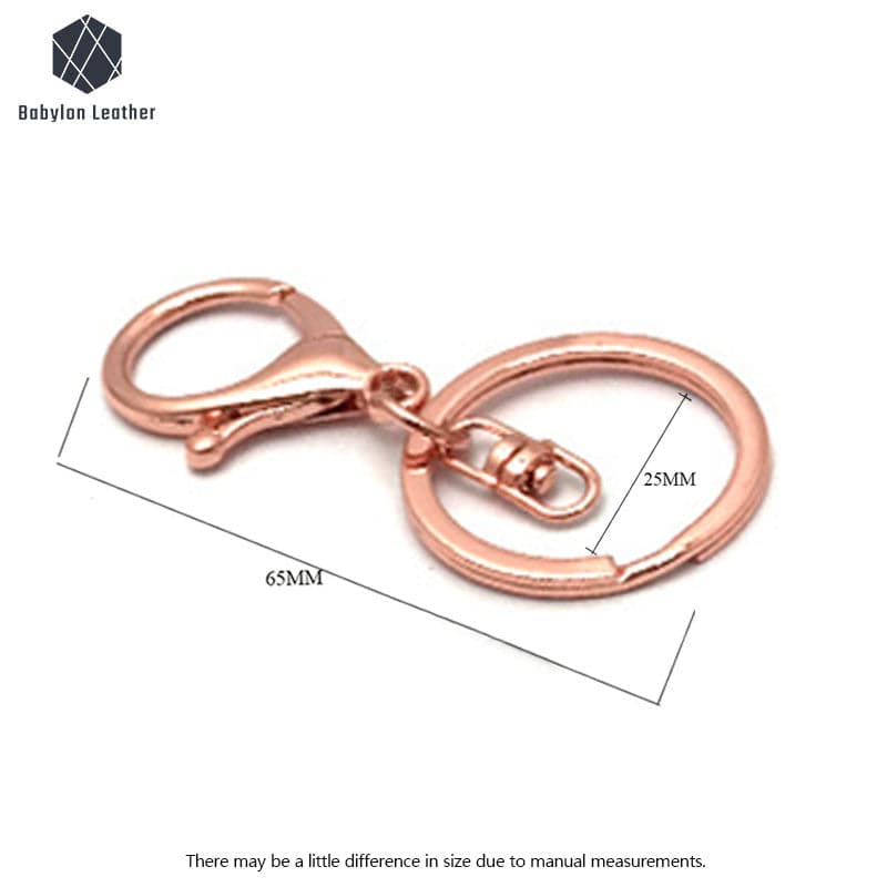 Bag Accessories Swivel Lobster Snap Hook Keychain 25mm/1"（2 PACK） - Babylon LeatherBabylon LeatherKC-003
