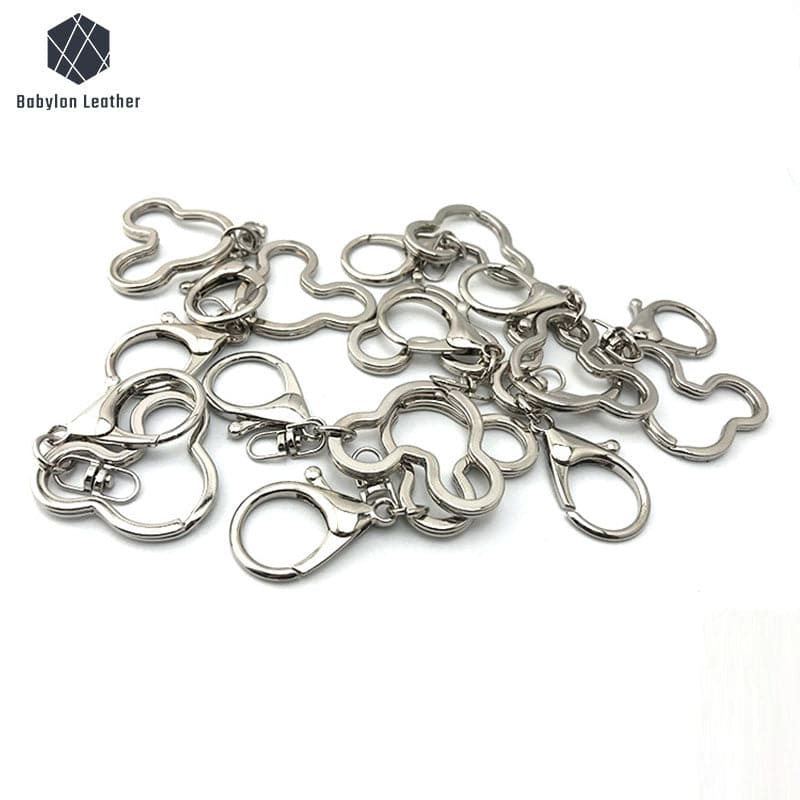 Mickey Head Lobster Snap Hook Keychain 40mm/1.6"（2 PACK） - Babylon LeatherBabylon LeatherSKC-006
