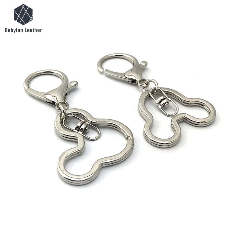 Mickey Head Lobster Snap Hook Keychain 40mm/1.6"（2 PACK） - Babylon LeatherBabylon LeatherSKC-006