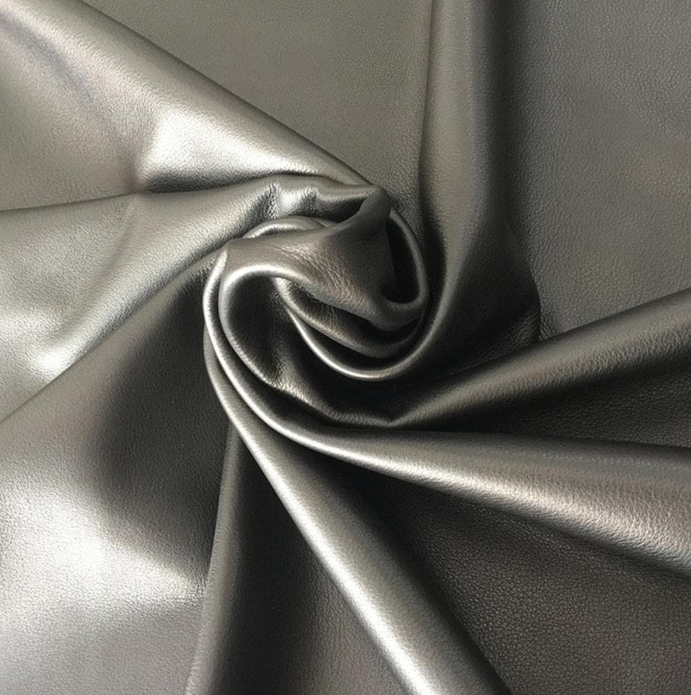 Nappa Leather Full Grain Cowhide Tanned Leather Soft Black Genuine Leather ™ - Babylon LeatherBabylon Leather