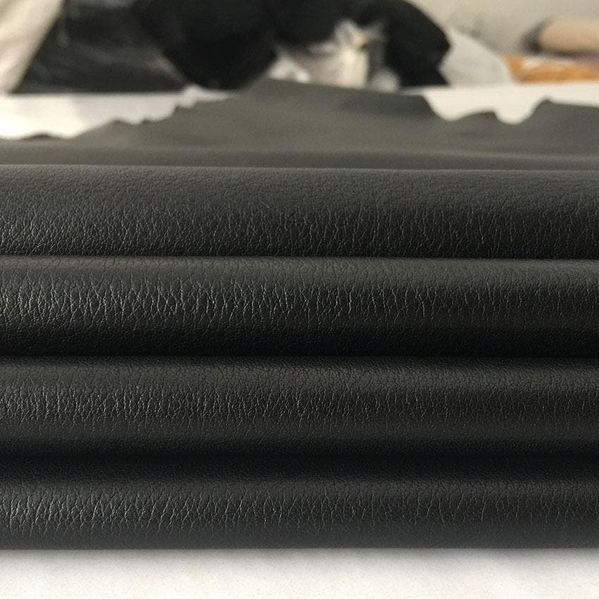 Nappa Leather Full Grain Cowhide Tanned Leather Soft Black Genuine Leather ™ - Babylon LeatherBabylon Leather