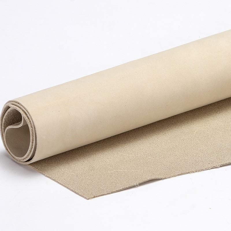 Nubuck leather Piece Matte Genuine Cowhide Leather Top Grade 4 - 5 oz. Square Pre Cut ™ - Babylon Leatherleatherjiaoxu